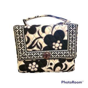 Vera Bradley night and day pattern‎ clutch purse with removable shoulder strap